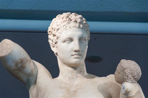 hermes with infant dionysus|torso of Hermes after polykleitos.